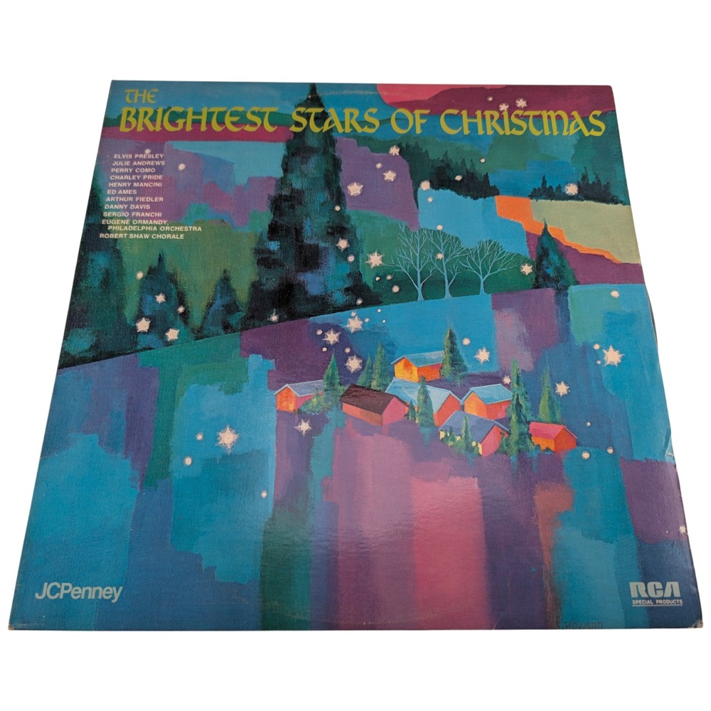 The Brightest Stars of Christmas Elvis 1974 JCPenney RCA LP DPL1-0086